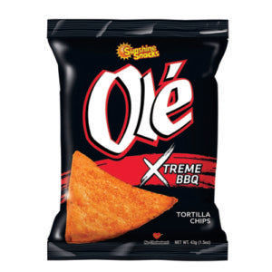 Ole Xtreme Chips Xtreme Bbq 43g