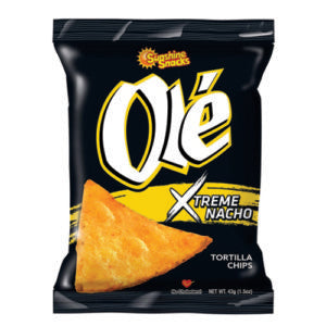 Ole Xtreme Chips Xtreme Nacho 43g