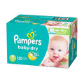 Pampers Baby Dry Size 1 120’s