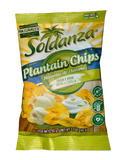 Soldanza Plantain Chips 12-Pack 45g