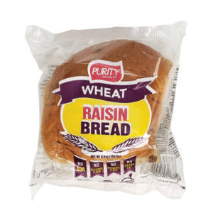 Purity W/wheat Raisin Bread