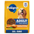 Pedigree Adult Roasted Chicken Dry Dog Food 18lb