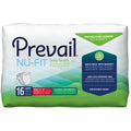 Prevail Nu-Fit Daily Disposable Briefs Medium 16-Count - Premium Incontinence Protection