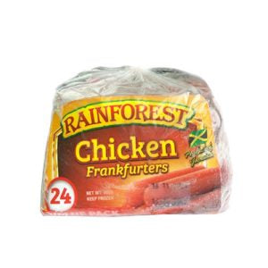 Rainforest Chicken Franks 900g