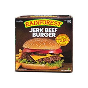Rainforest Jerk Beef Burger 425g