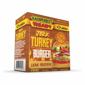 Rainforest Jerk Turkey Burger 340g