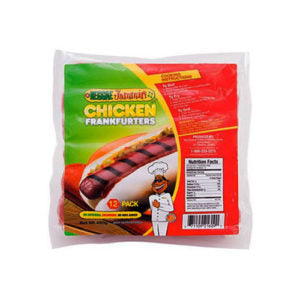 Reggae Jammin Chicken Franks 480g