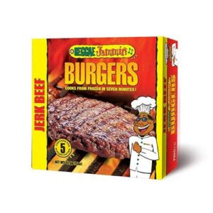 Reggae Jammin Jerk Beef Burger 425g