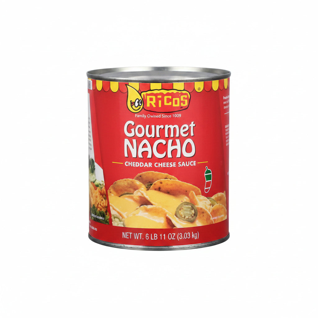 RICOS GOURMET NACHO CHEDDAR CHEESE SAUCE 3.03kg