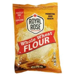 ROYAL ROSE WHOLE WHEAT FLOUR 1KG