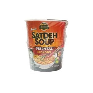 SATDEH SOUP CUP NOODLE ORIENTAL HOT & SPICY
