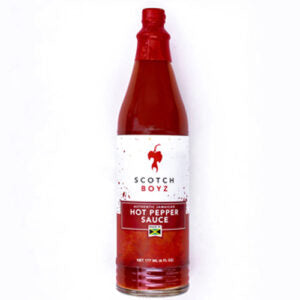 SCOTCH BOYZ HOT PEPPER SAUCE 177ML