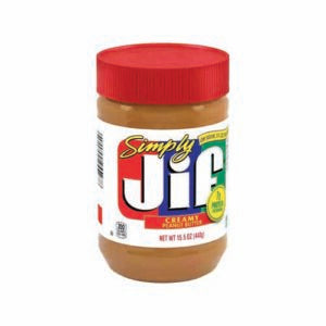 SIMPLY JIF PEANUT BUTTER CREAMY LOW SODIUM 454G