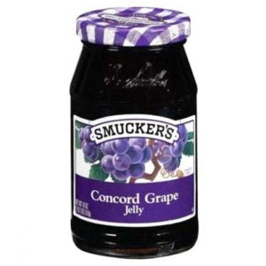 Smuckers Grape Jelly Jam 340G