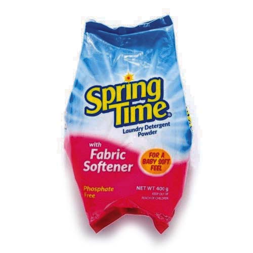 Spring Time Detergent With Fabric Softener 400G