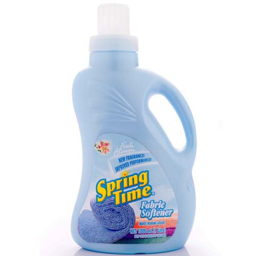 Spring Time Fabric Softener Fresh Breath 1Lt