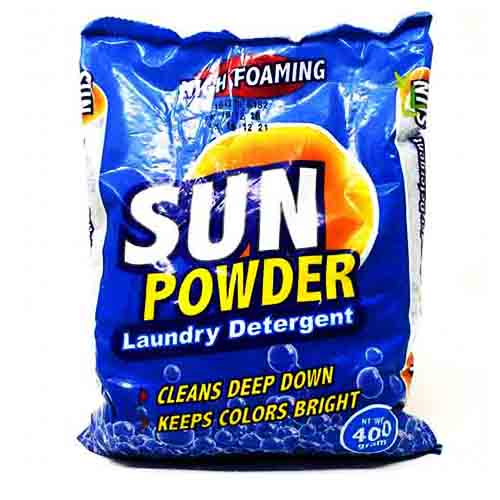 Sun Powder Detergent 400G