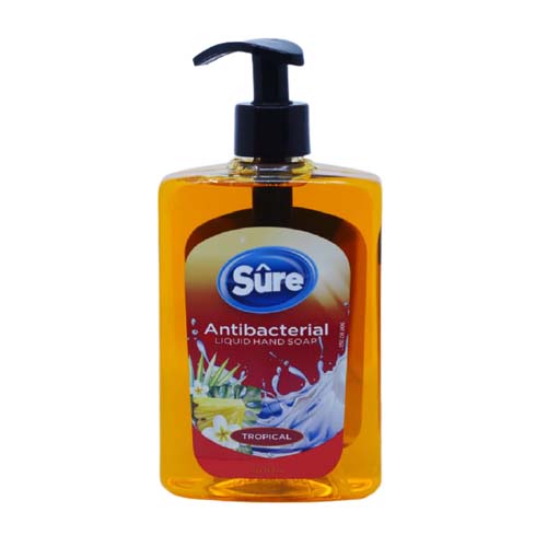 Sure Tropical Anitbacterial Hand Soap 500Ml