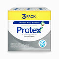Protex Deep Clean Antibacterial Bar Soap 3-Pack - Powerful Deep Cleansing Protection