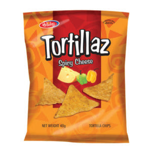 Tortillaz Spicy Cheese 40g
