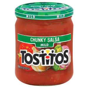 Tostitos Salsa Dip Chunky Salsa Mild 15.5Oz