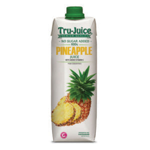 Tru Juice 100% Pineapple Juice 1L