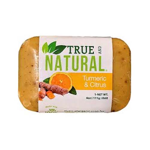 True Natural Turmeric & Citrus Bath Soap 115G