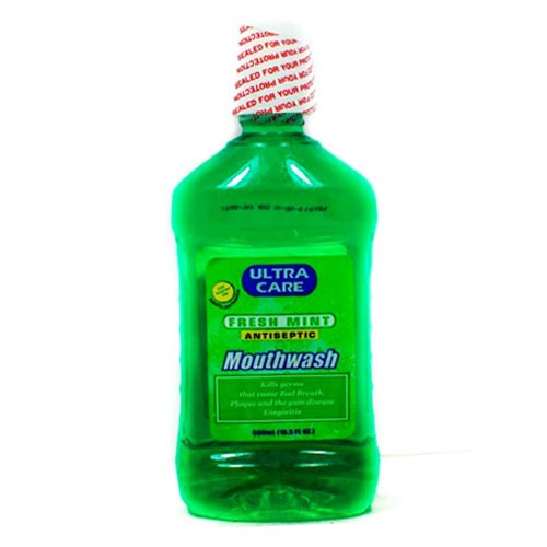 Ultra Care Fresh Mint Mouthwash 500Ml