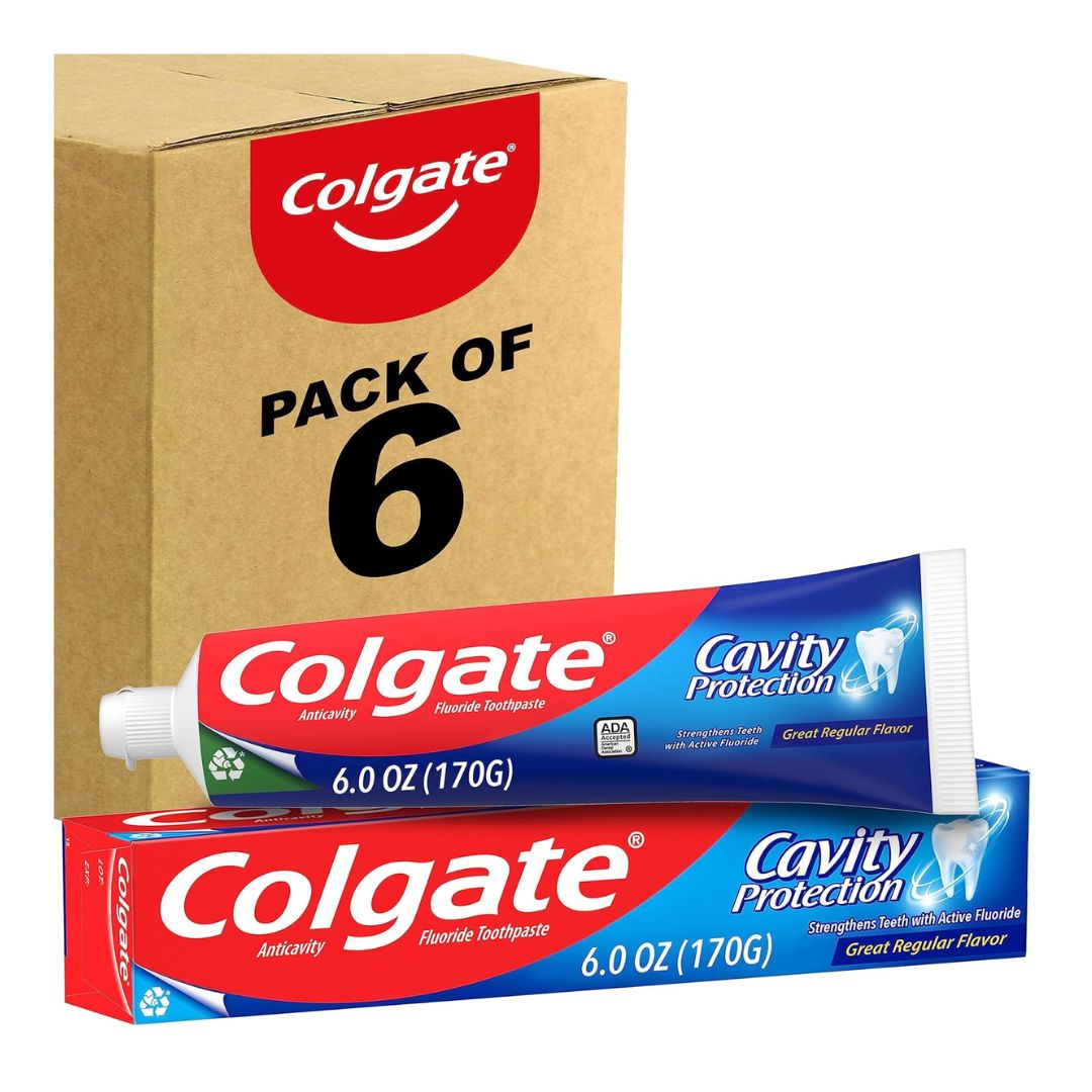 Colgate Cavity Protection Toothpaste 6-Pack