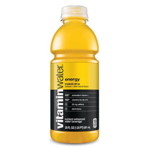 Vitamin Flavoured Water Energy Tropical Citrus 20 Oz