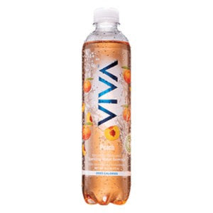 Viva Peach Sparkling Flavoured Water 500ml