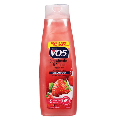 Vo5 Shampoo Strawberries & Cream With Soy Milk 370 Ml 20% More
