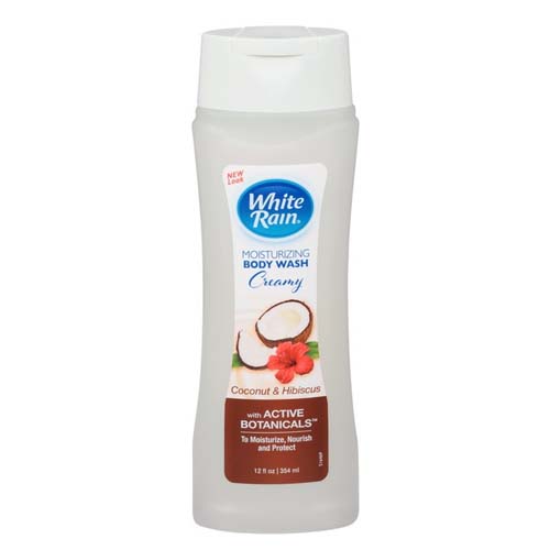 White Rain Moisturizing Coconut & Hibiscus Body Wash 12Oz