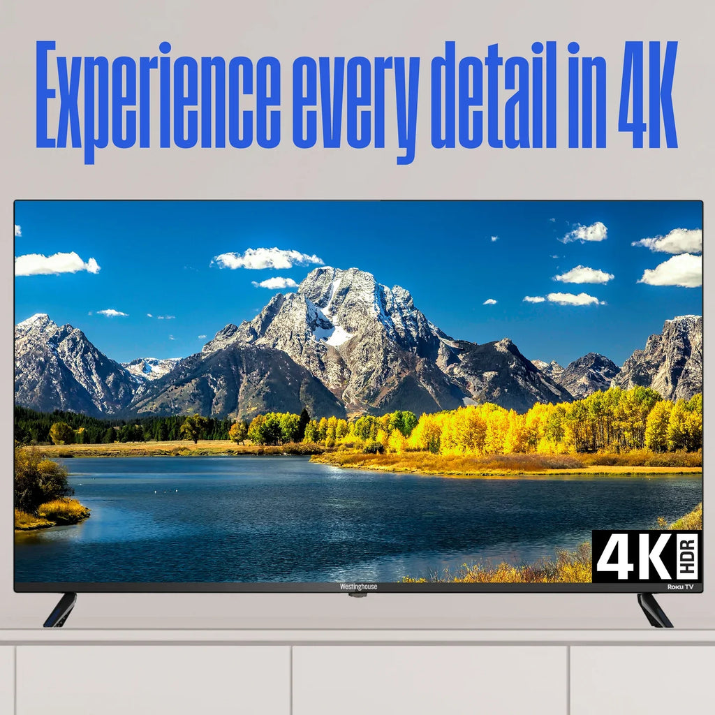 Westinghouse 58" Edgeless 4K UHD Roku TV
