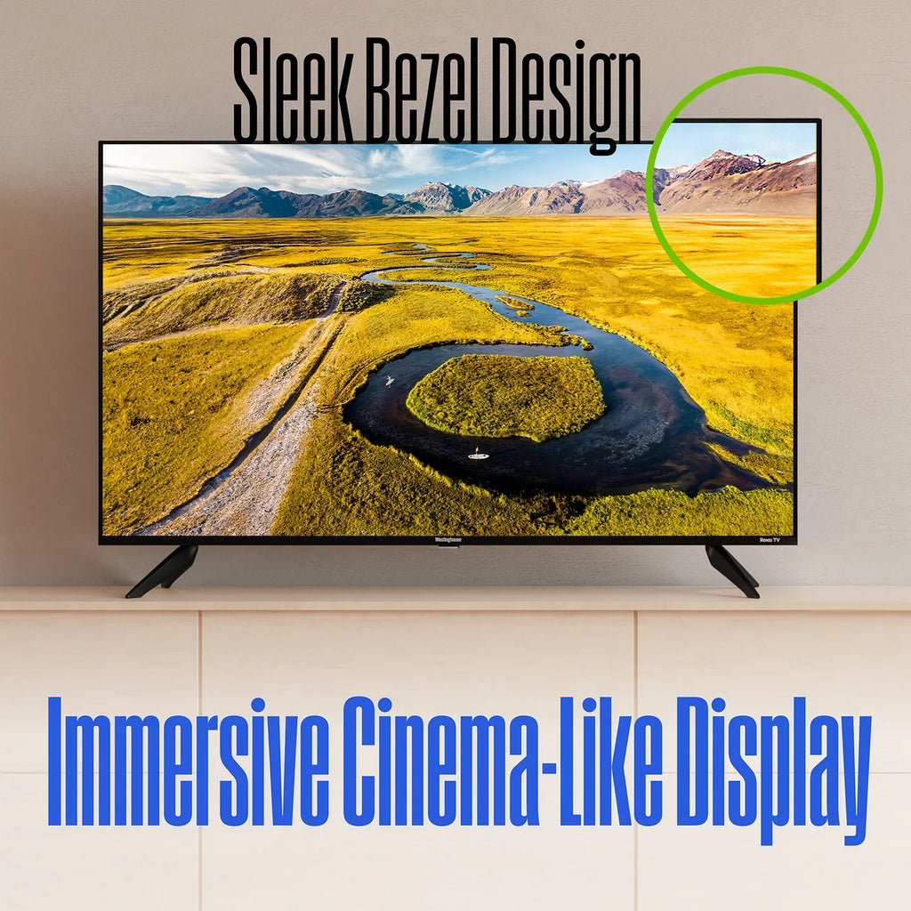 Westinghouse 50" Edgeless 4K UHD Roku TV