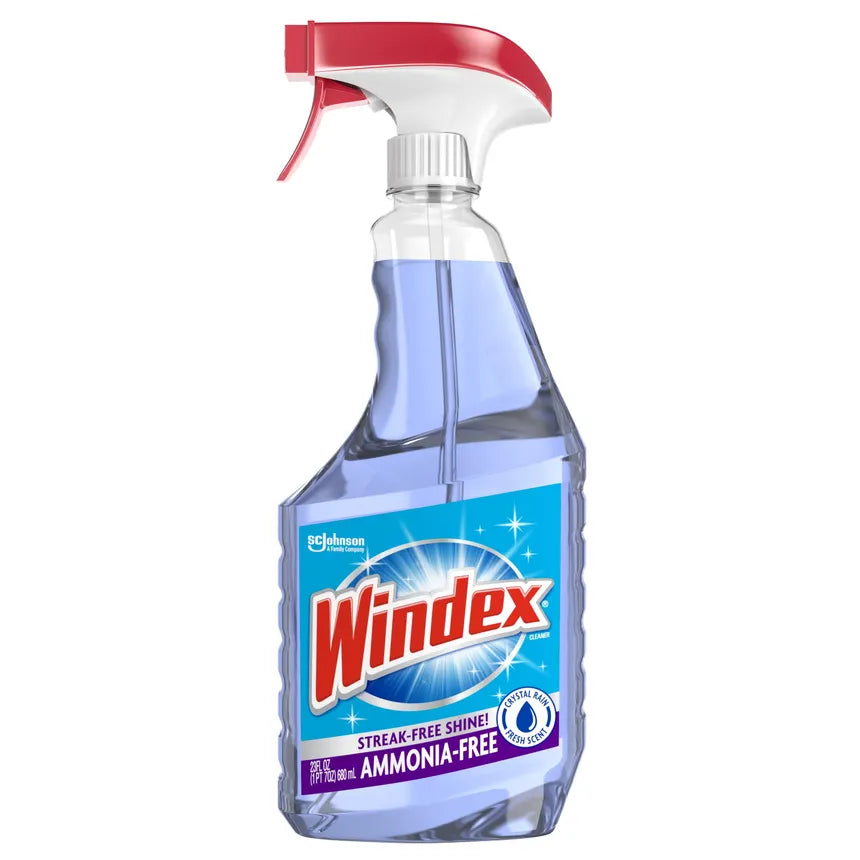 Windex Crystal Rain Glass Cleaner 23 fl oz