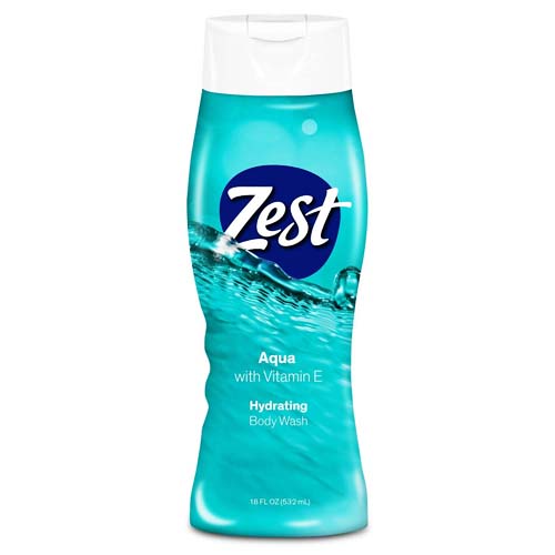 Zest Aqua With Vitamin E Body Wash 18Oz