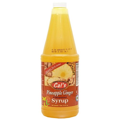 Cal's Pineapple & Ginger Syrup 1 Litre