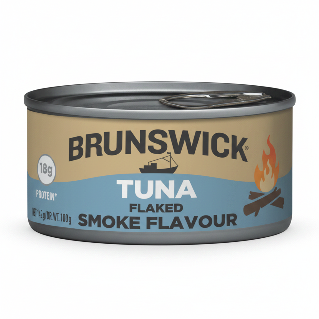 Brunswick Smoked Flavour Tuna Flakes 142g
