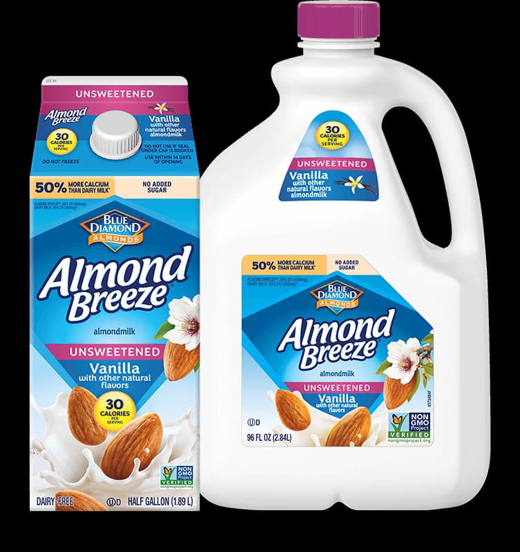Almond Breeze Unsweetened Vanilla  1L