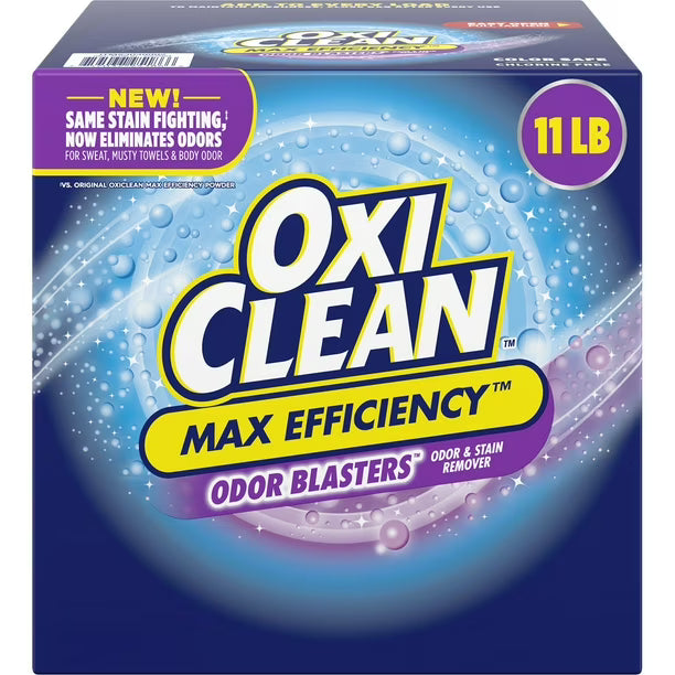 OxiClean Max Efficiency Laundry Detergent 11 lbs - Powerful Stain-Fighting Clean