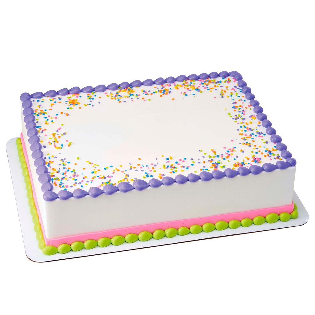 Freshly Baked Vanilla Cake 40 to 50 Slices