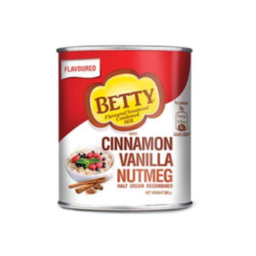 Betty Condensed Milk Cinnamon, Vanilla & Nutmeg 395g