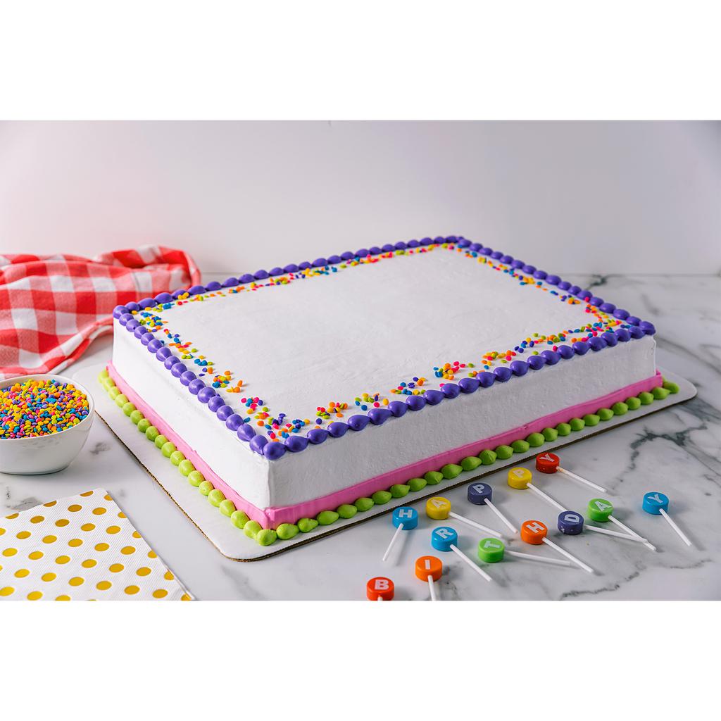 Freshly Baked Vanilla and Chocolate Cake – 80 to 100 Slices