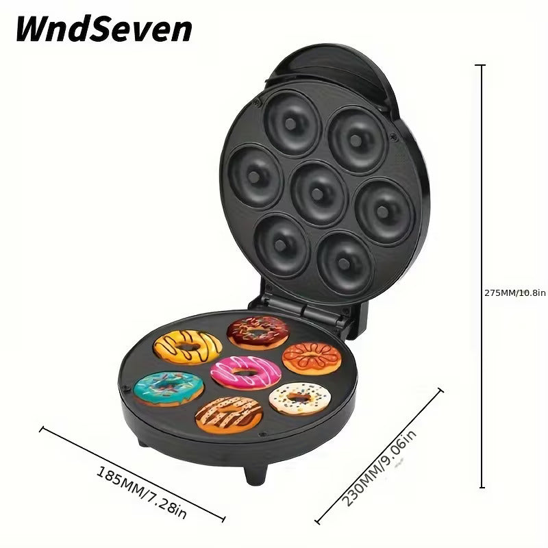 WndSeven Mini Donut Maker dimensions 185mm x 230mm x 275mm