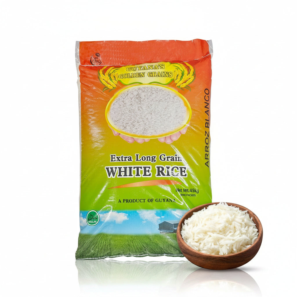 Golden Grains Extra Long White Rice 100lb