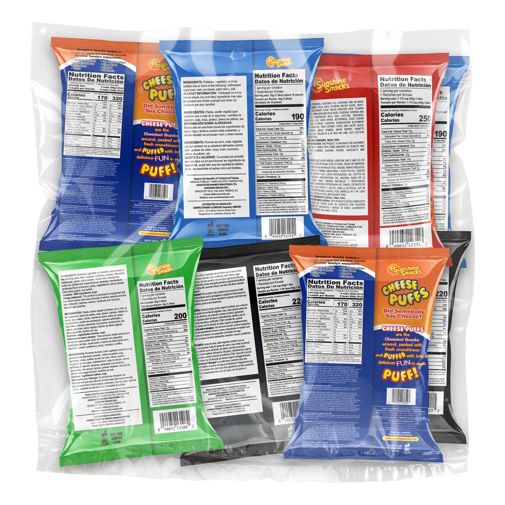 Sunshine Snacks Combo Pack / 12 Units