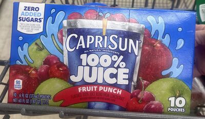 Capri Sun 100% Juice - Kids Drink Pouches