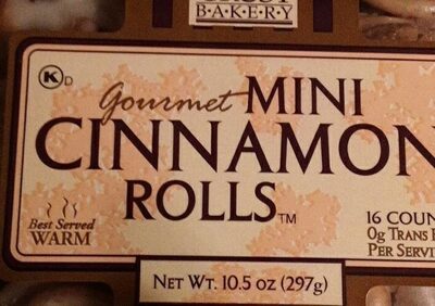 Mini Cinammon Rolls 16Ct