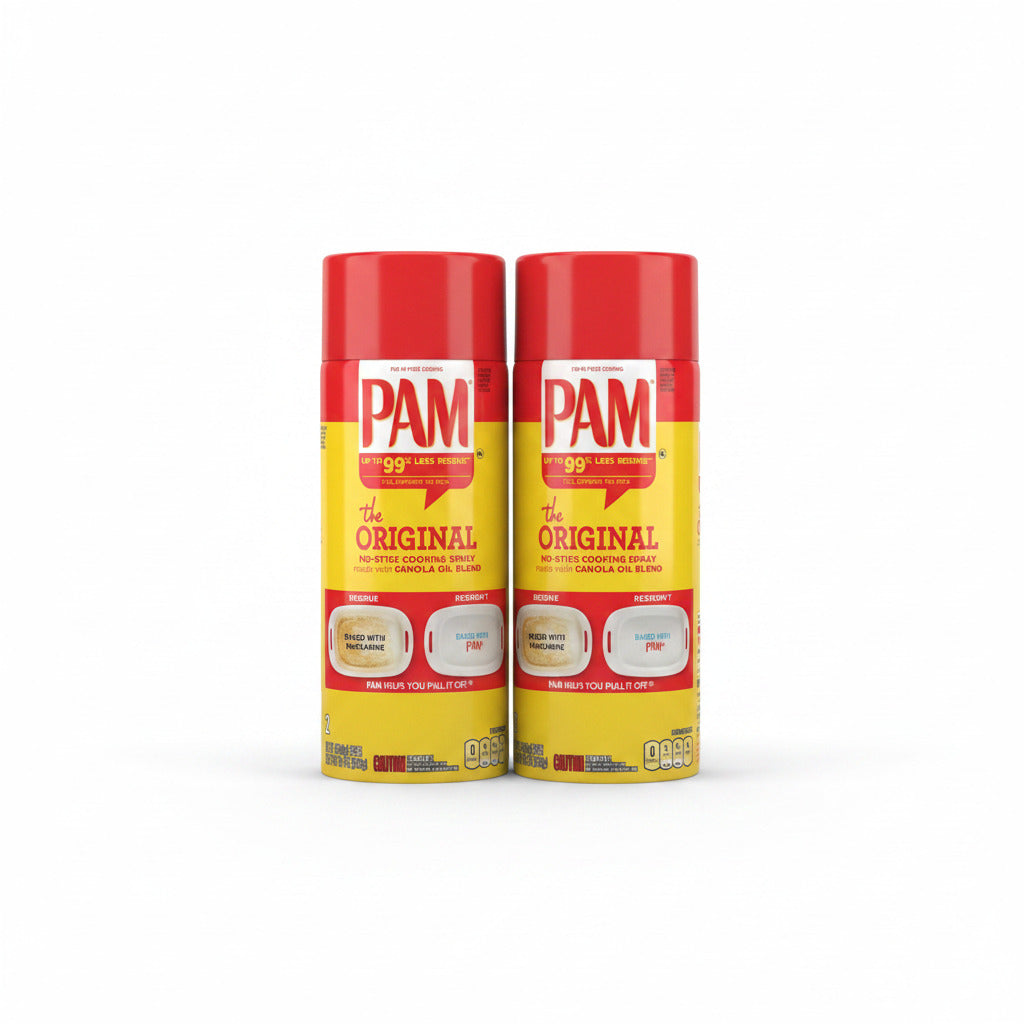 PAM Original Canola Oil Cooking Spray - Non-Stick Kitchen Essential